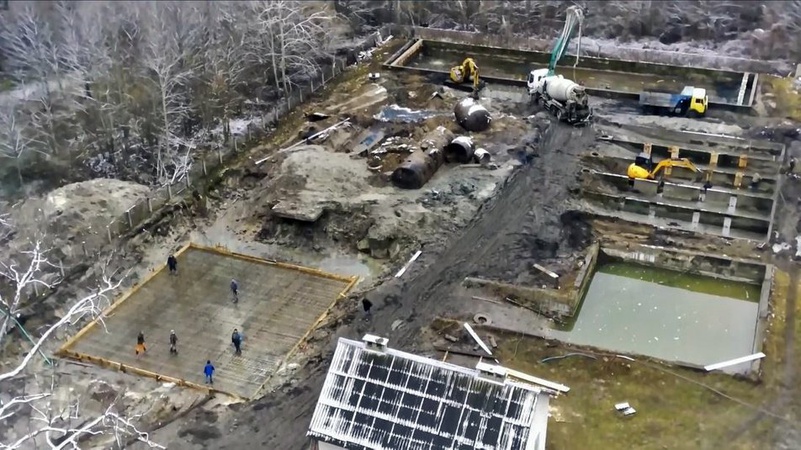 На Волині реконструюють очисні споруди, які не використовували 10 років