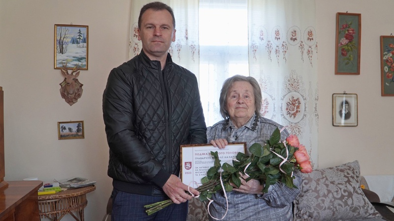 Доля була непростою: на Волині довгожителька відзначила 90-ліття.ФОТО