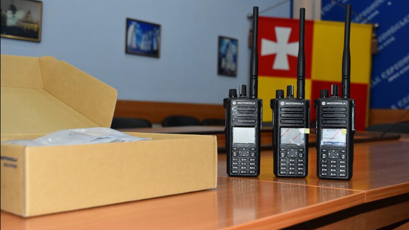 Міськрада Луцька придбала для військовослужбовців 7 дороговартісних рацій Motorola