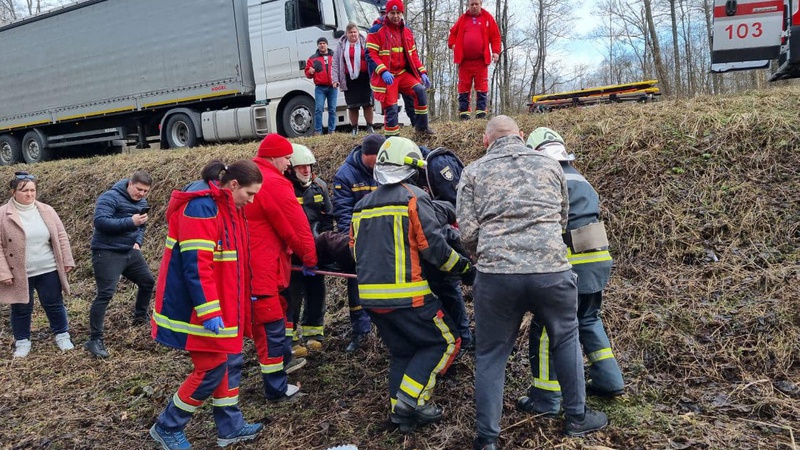 На Волині ліквідовували наслідки ДТП