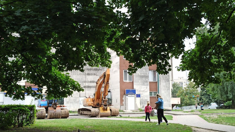 В Луцьку прогнали фермерів і почали реконструкцію. ФОТО. ВІДЕО