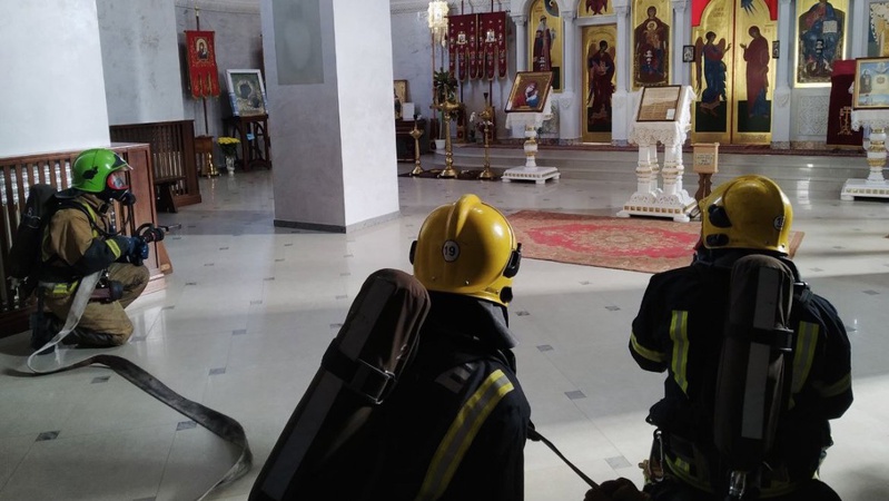 У Ковелі «горіла» церква, падали дерев’яні конструкції