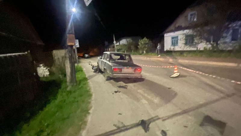 На Волині п’яний водій збив скутериста