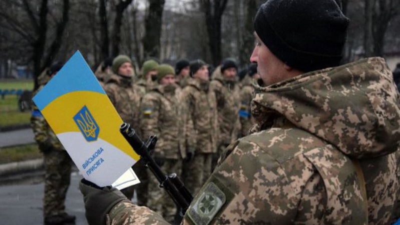 У Луцьку склали присягу мобілізовані прикордонники. ФОТО