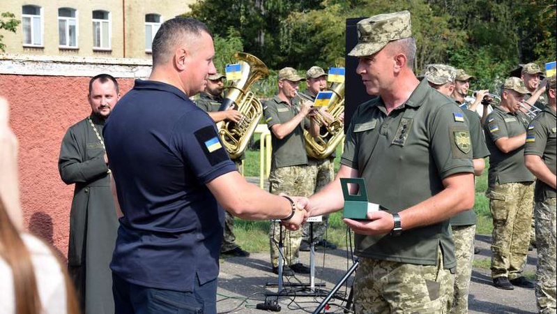 Волинським прикордонникам вручили нагороди за участь в бойових діях.ФОТО