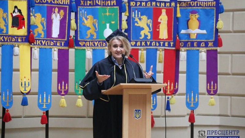 Уродженка Волині отримала звання почесної докторки Львівського університету