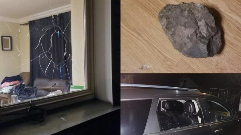 У Нововолинську невідомий розтрощив будинок та автомобіль місцевих підприємців