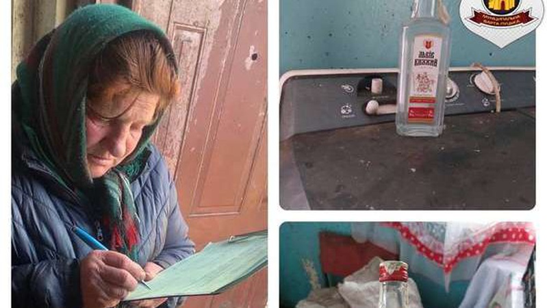 Муніципали знайшли під Луцьком підпільну «наливайку».ФОТО