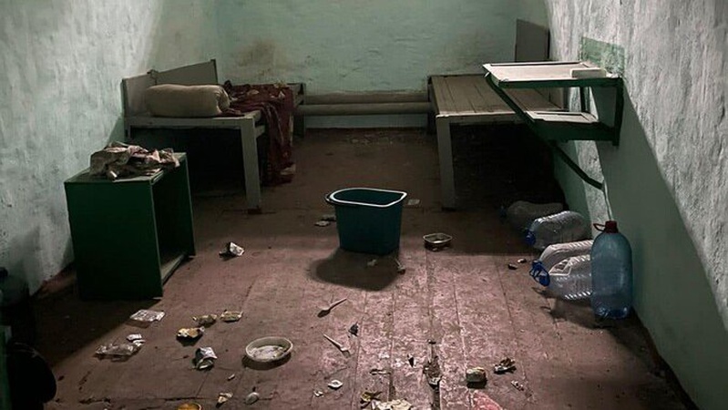 Поліція показала катівню, влаштовану окупантами на Миколаївщині