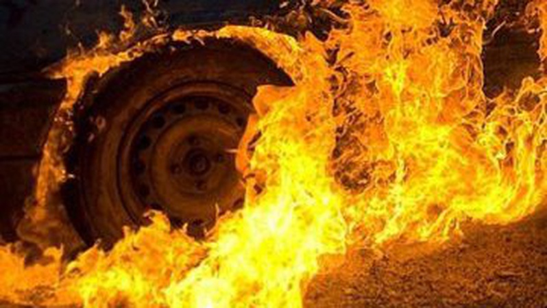 У Луцьку горіли два автомобілі. ВІДЕО