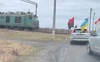 На Волині потяг зупинився, щоб пропустити кортеж «На щиті»