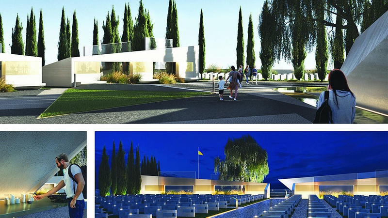 Сектор військових поховань в Гаразджі біля Луцька: яким він буде