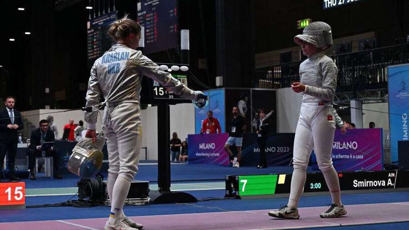 Ольга Харлан не потисла руку росіянці, а та образилась і годину сиділа на стільці