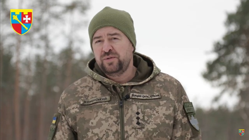 «Корінні бандерівці», - пресофіцер Сергій Хомінський розповів, як росіяни «розформували» 100 бригаду ТрО