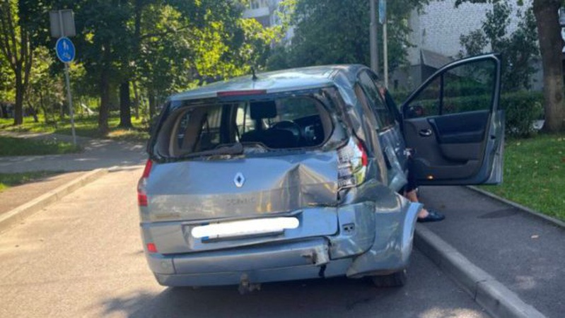 У Луцьку — ДТП за учасню водія маршрутки. ФОТО