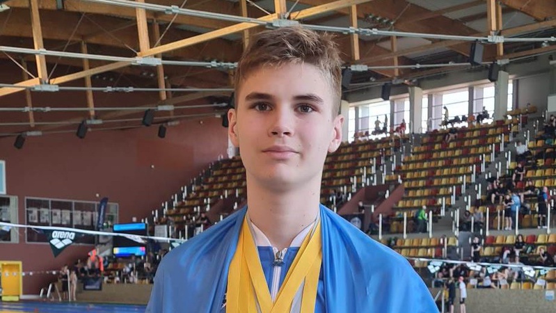 Плавець з Волині виборов п’ять нагород на міжнародних змаганнях