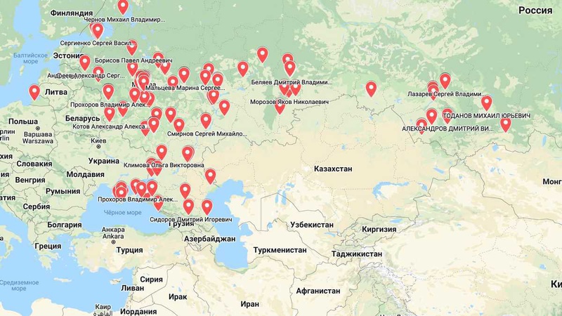 Мінцифри створили карту мародерства окупантів: з іменами військових та отримувачів
