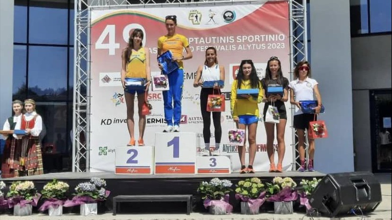 Легкоатлетка з Волині здобула срібло на міжнародному фестивалі спортивної ходьби