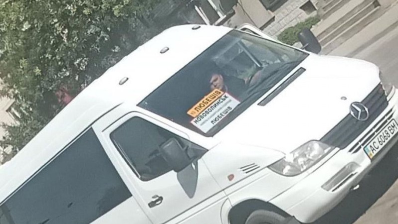 На Волині водій маршрутки нахамив військовому