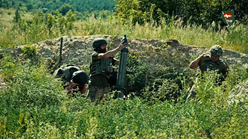 Мінометники волинської бригади показали свою роботу