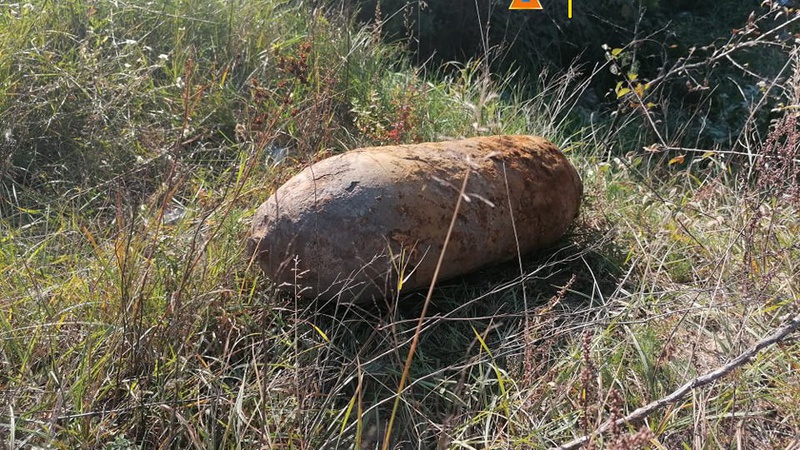 Волинянин знайшов авіабомбу часів Другої світової війни