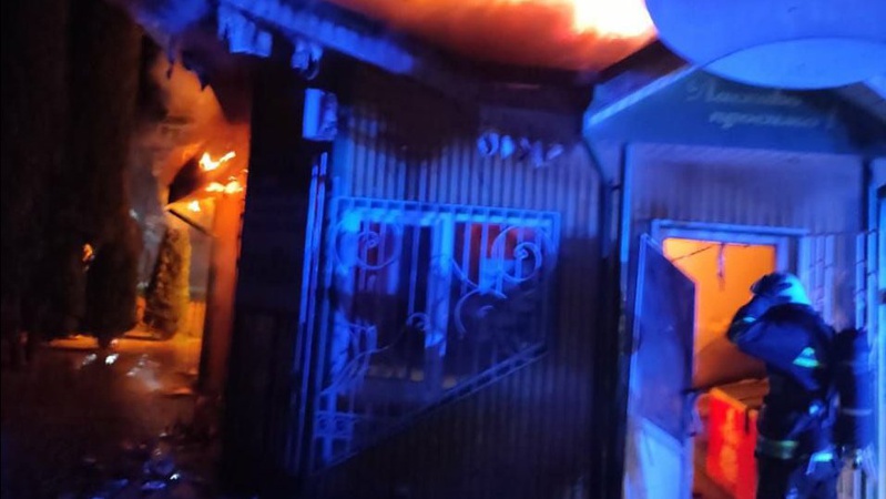 У місті на Волині вночі горів магазин