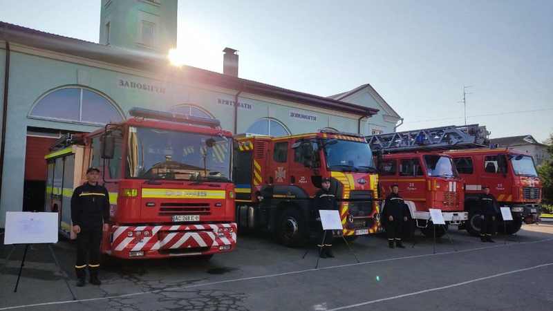 Лучани зможуть побачити спецтехніку ДСНС