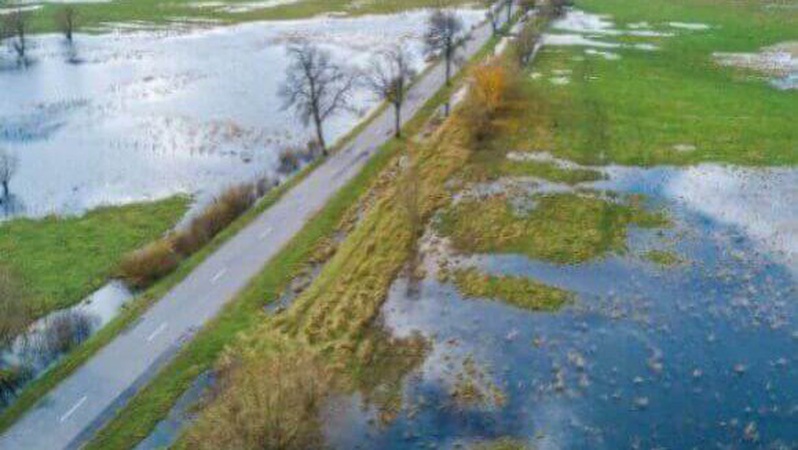 Селу на Волині загрожує підтоплення через ремонт траси М-19