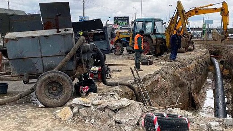 Лучани могли залишитися без води: в місті ліквідували масштабну аварію на водогоні