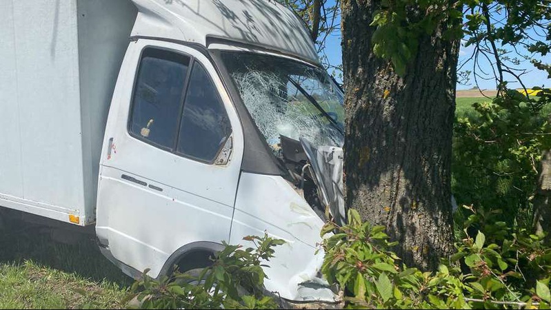 У Луцькому районі ГАЗ після зіткнення з мотоциклом протаранив дерево