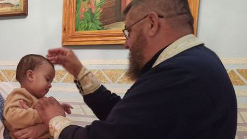 У Луцькому СІЗО вперше охрестили дитину