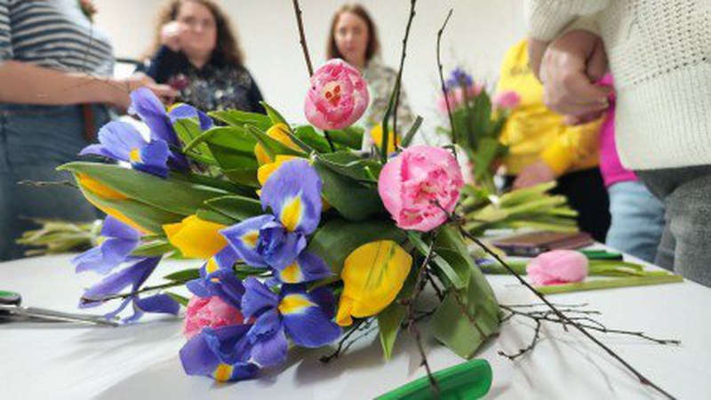 За фінансування ООН у Луцьку стартували безплатні курси флористики