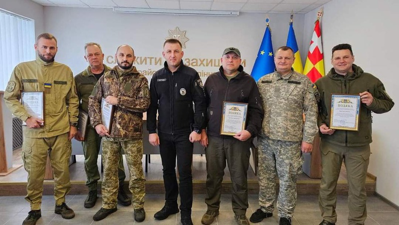 В Луцьку представників громадських формувань отримали подяки