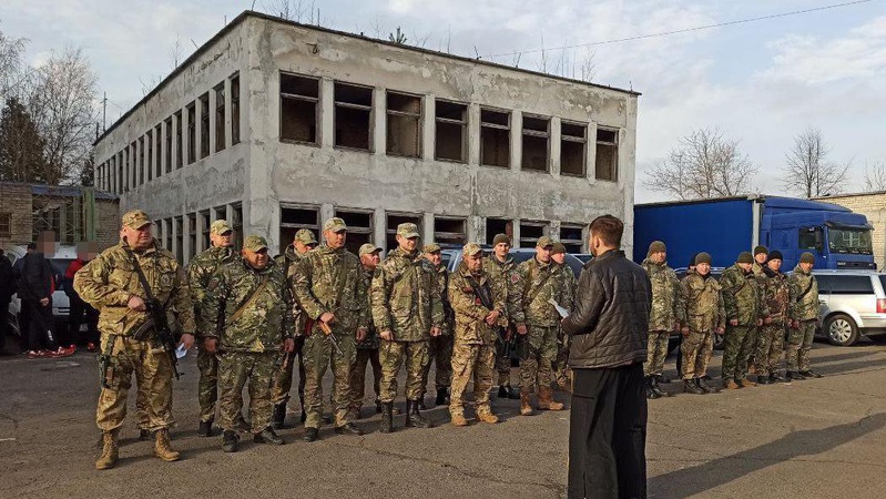 Бійці спецпідрозділу «Світязь» відправилися в чергову ротацію у зону ООС
