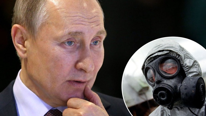 Росія готується до хімічної атаки, прикриваючись звинуваченнями в бік України