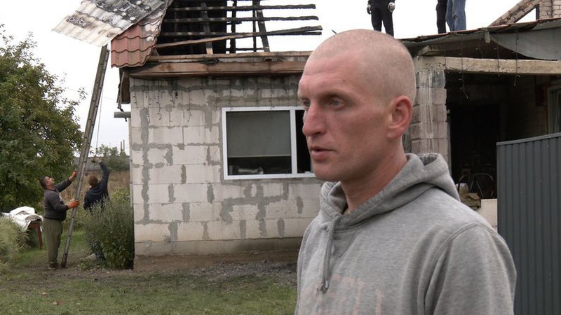 Будували впродовж десяти років: у сім’ї військовослужбовця з Волині згорів будинок