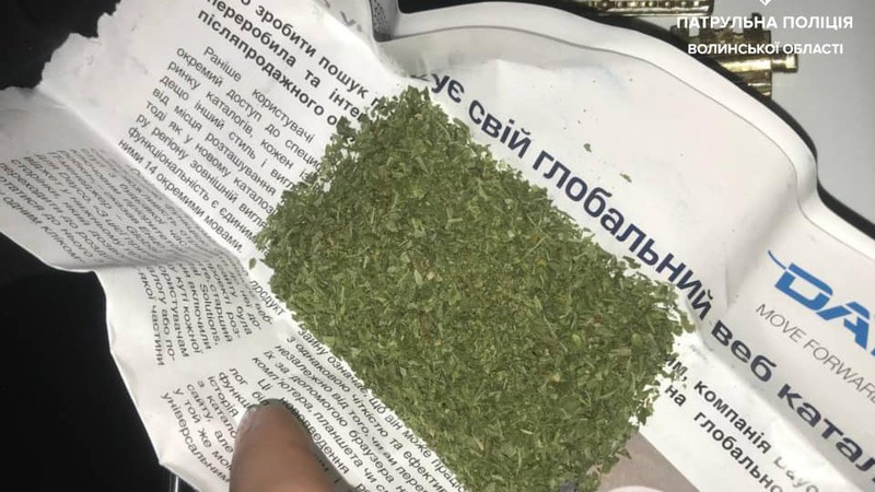 У Луцьку затримали двох людей з наркотиками