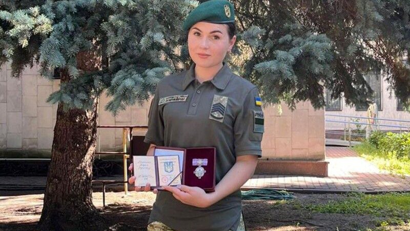Прикордонницю з Волині нагородили орденом княгині Ольги