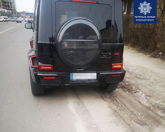 Скільки коштує їздити на авто без номерних знаків