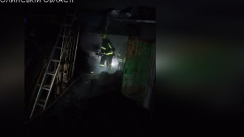 У Володимирі горіла котельня: на місці працювало 20 пожежників