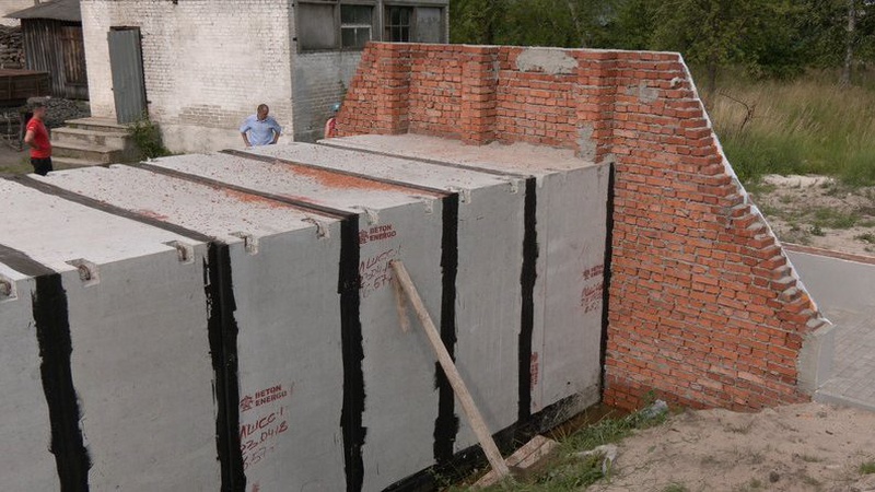 У Світязькому ліцеї облаштовують модульне укриття для школярів