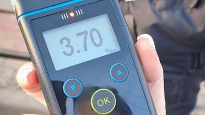 У Луцьку п’яного як чіп водія затримали за перевищення швидкості