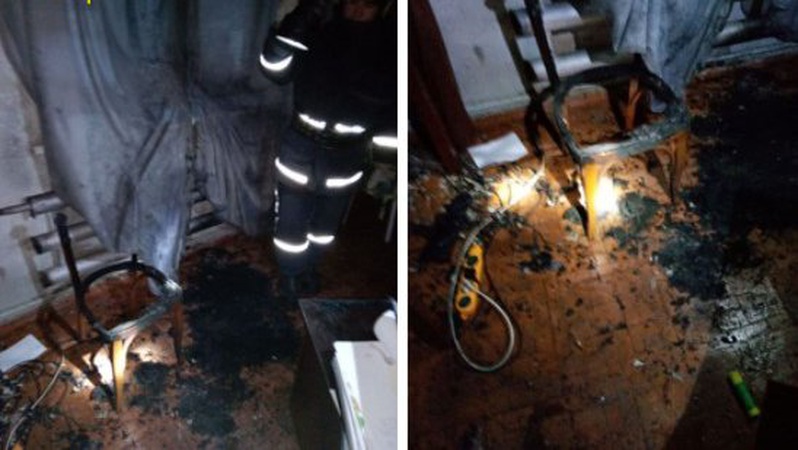 На Волині в сільській бібліотеці горів обігрівач