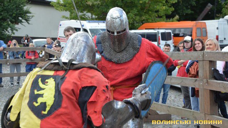 У Луцьку змагалися лицарі