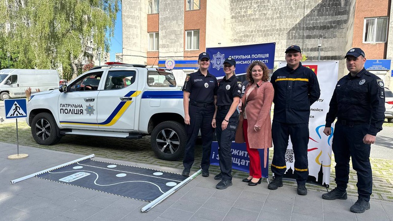 У Луцьку пройшла акція з нагоди тижня безпеки дорожнього руху