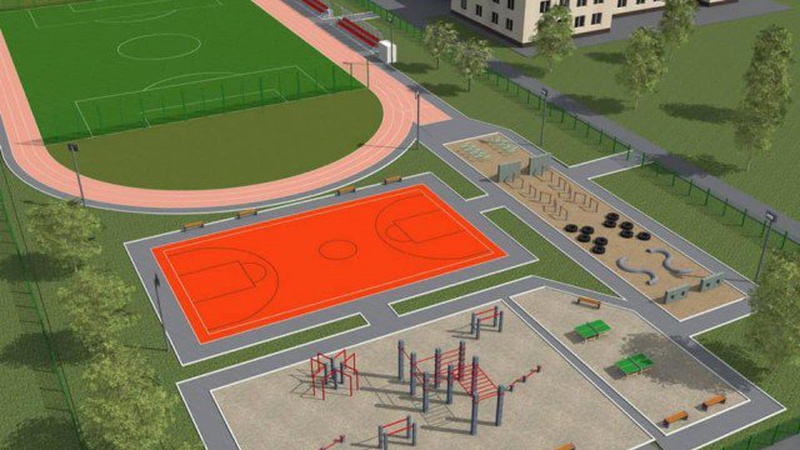 На ЛПЗ у Луцьку з’явиться багатофункціональний спортивний стадіон. ФОТО
