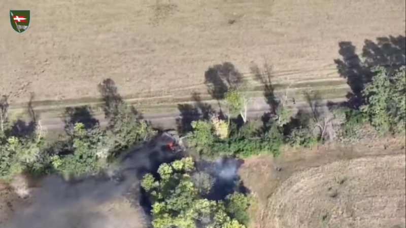 Воїни волинської бригади показали, як знищують ворожий танк. ВІДЕО