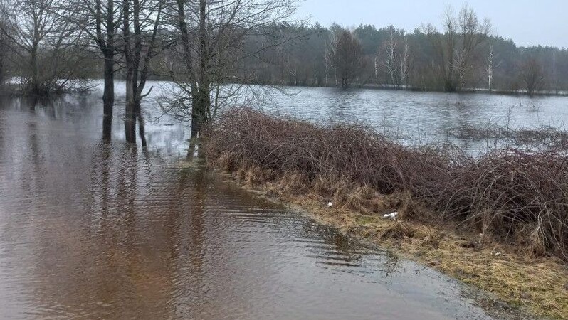 Затопило дорогу: на Волині село лишилося відрізане від світу