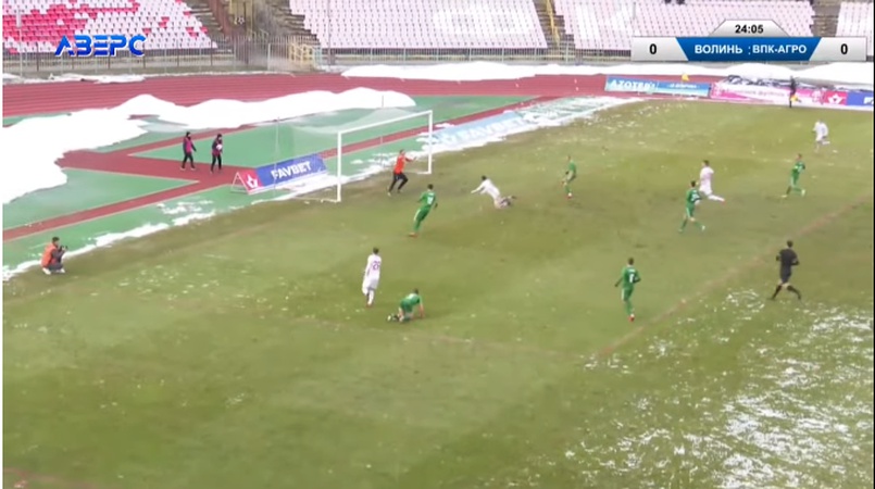 «Волинь» розгромила аутсайдера на своєму полі