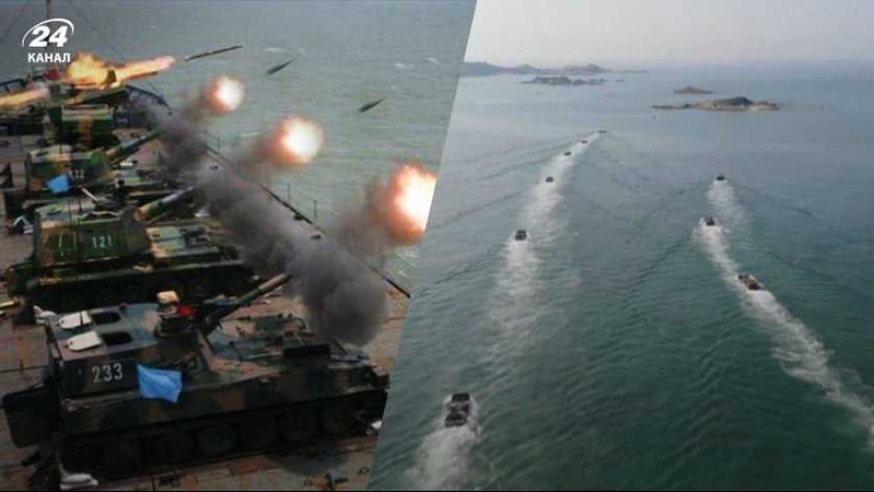 Китай проводить масштабні морські навчання